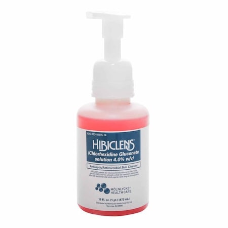 Hibiclens Antiseptic / Antimicrobial Skin Cleanser 16 oz. Pump Bottle 4% Strength CHG NonSterile, 12PK 57516